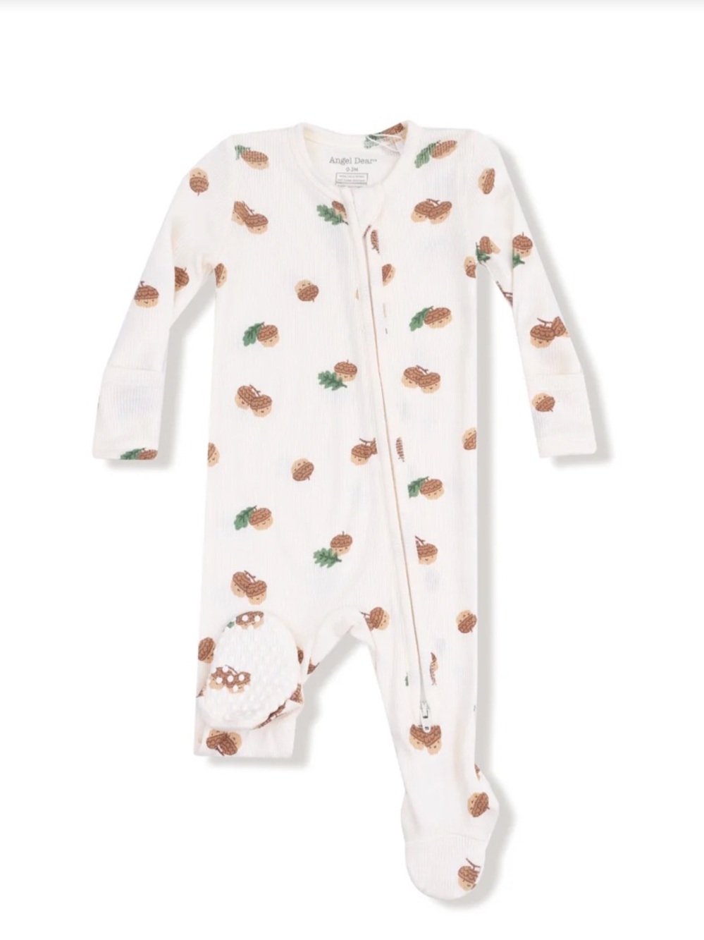 Angel Dear - 2 Way Zipper Footie - Tiny Acorns